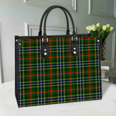 Bisset Tartan Leather Bag