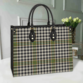 Burns Check Tartan Leather Bag