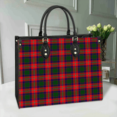 Roxburgh District Tartan Leather Bag