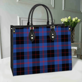 Angus Modern Tartan Leather Bag