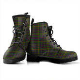 Hall Tartan Plaid Leather Boots