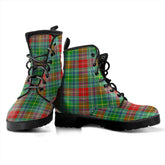 Muirhead Tartan Plaid Leather Boots