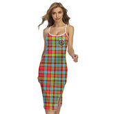 Ogilvie Tartan Crest Back Cross Cami Dress