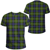 Fergusson Modern Tartan Plaid TShirt