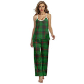 Fife District Tartan Plaid Cami Pajamas Sets