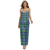 Bowie Ancient Tartan Plaid Cami Pajamas Sets