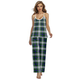 Blackwatch Dress Modern Tartan Plaid Cami Pajamas Sets