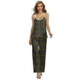 Hall Tartan Plaid Cami Pajamas Sets