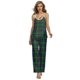 Stewart Old Modern Tartan Plaid Cami Pajamas Sets