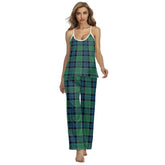 Graham of Menteith Ancient Tartan Plaid Cami Pajamas Sets