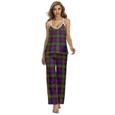 MacDonnell of Glengarry Modern Tartan Plaid Cami Pajamas Sets