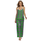 New Mexico Tartan Plaid Cami Pajamas Sets