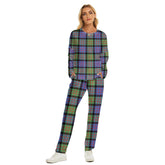 MacDonald Ancient Tartan Plaid Women's Pajama Suit