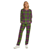 MacDonald of Clanranald Tartan Plaid Women's Pajama Suit