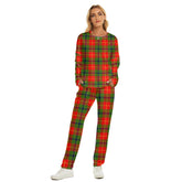 Turnbull Dress Tartan Plaid Women's Pajama Suit