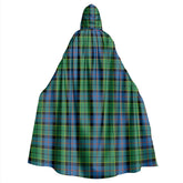 Forsyth Ancient Tartan Plaid Hooded Cloak