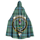 FERGUSON ANCIENT Tartan Crest Hooded Cloak