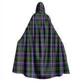 Galbraith Modern Tartan Plaid Hooded Cloak