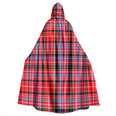 Aberdeen District Tartan Plaid Hooded Cloak