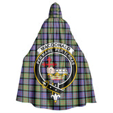 MacDonald Ancient Tartan Crest Hooded Cloak