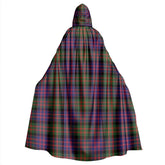 MacDonald Modern Tartan Plaid Hooded Cloak