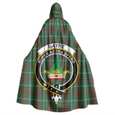 Gayre Tartan Crest Hooded Cloak