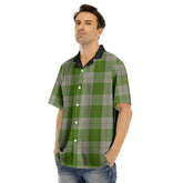 Cunningham Dress Green Dancers Tartan Plaid Hawaii Shirt
