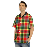 Gibbs Tartan Plaid Hawaii Shirt
