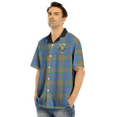 Stewart of Appin Hunting Ancient Tartan Crest Hawaii Shirt