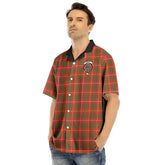 Bruce Modern Tartan Crest Hawaii Shirt
