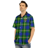 Maitland Tartan Crest Hawaii Shirt