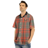 MacDougall Ancient Tartan Crest Hawaii Shirt