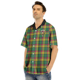 MacMillan Old Ancient Tartan Crest Hawaii Shirt