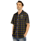 MacLellan Modern Tartan Crest Hawaii Shirt