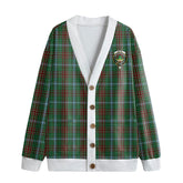 Gayre Tartan Crest Knitted Fleece Cardigan