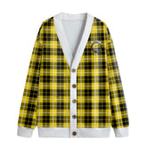 Barclay Dress Modern Tartan Crest Knitted Fleece Cardigan