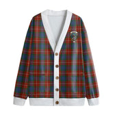 Fraser Ancient Tartan Crest Knitted Fleece Cardigan