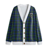 Fletcher Ancient Tartan Crest Knitted Fleece Cardigan