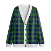 Alexander Tartan Plaid Knitted Fleece Cardigan