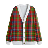 Forrester Tartan Plaid Knitted Fleece Cardigan