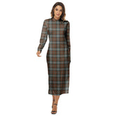 Fergusson Weathered Tartan Plaid Women's Hip Dress