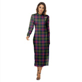 Logan Modern Tartan Crest Women's Hip Dress