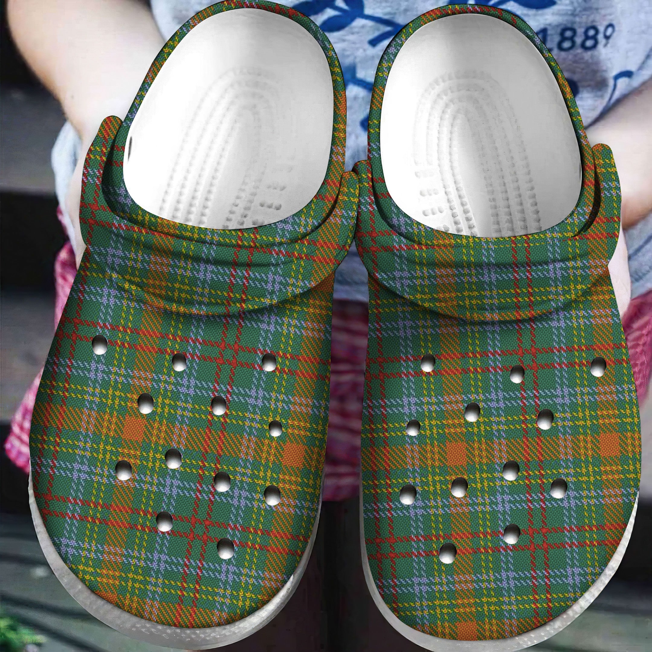 O'Brien Tartan Plaid Crocs