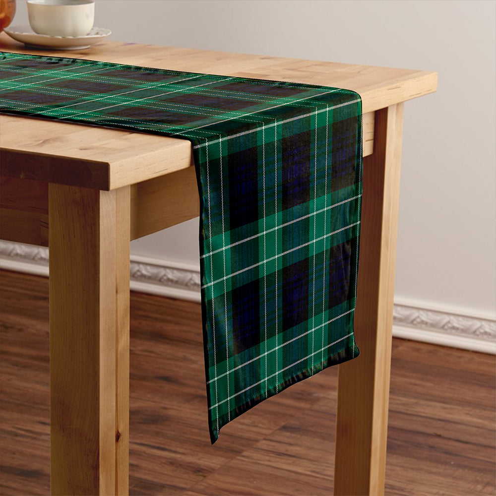 Abercrombie Modern Tartan Crest Table Runner