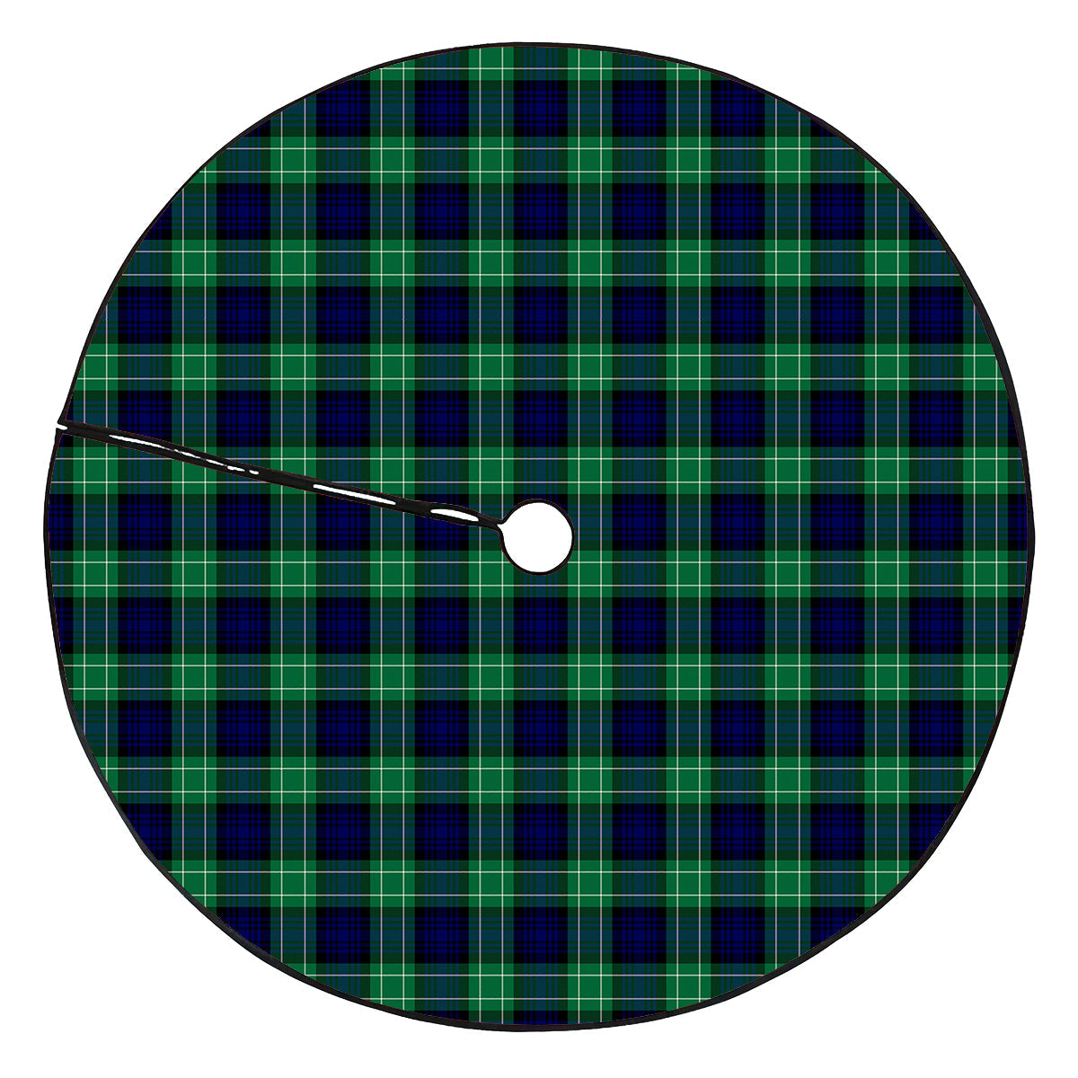 Abercrombie Tartan Plaid Christmas Tree Skirt