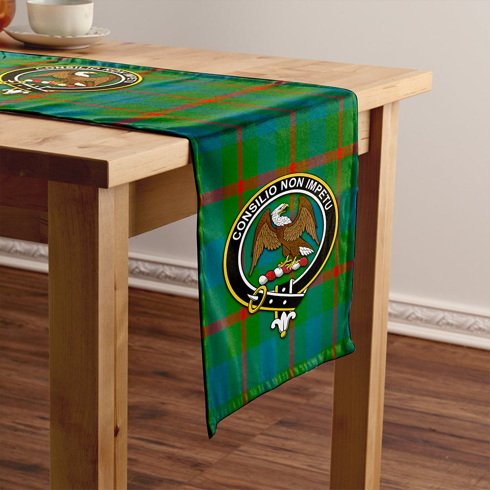 Agnew (MacAgnew) Ancient Tartan Crest Table Runner