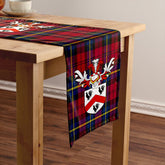 Aitken Modern Tartan Crest Table Runner