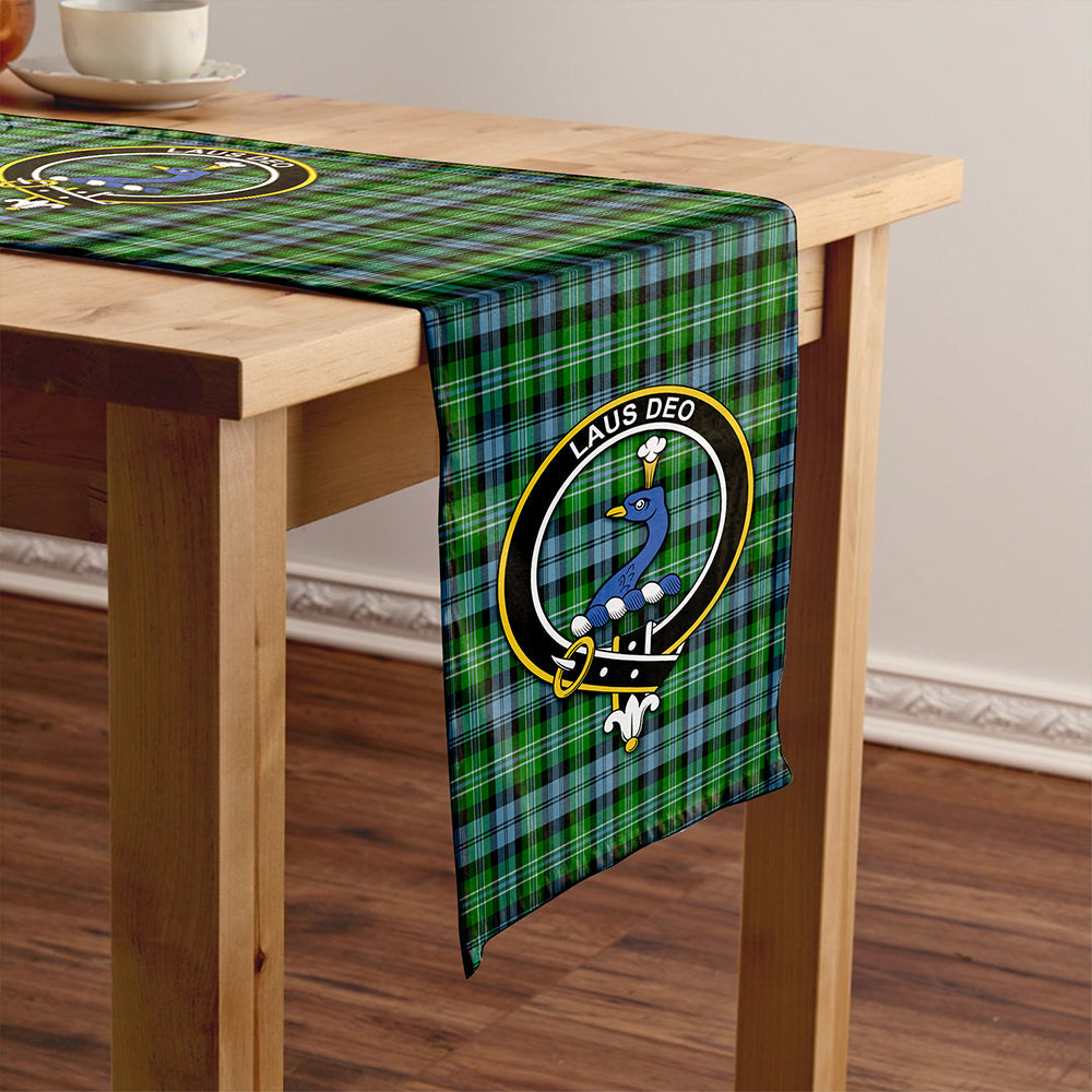 Arbuthnot Ancient Tartan Crest Table Runner