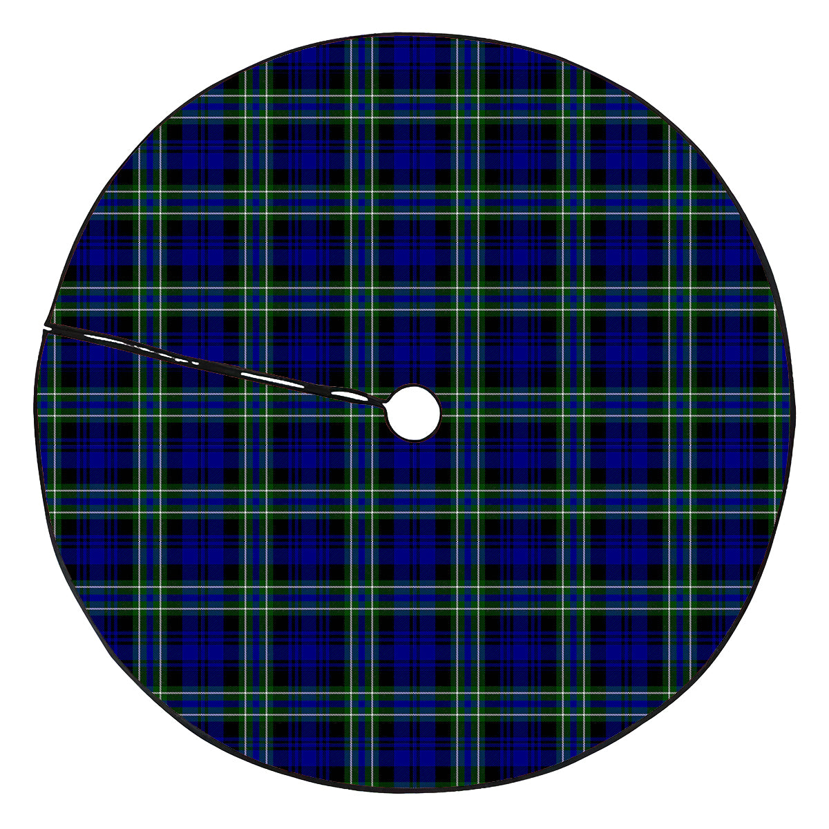 Arbuthnot Modern Tartan Plaid Christmas Tree Skirt