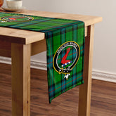 Armstrong Ancient Tartan Crest Table Runner